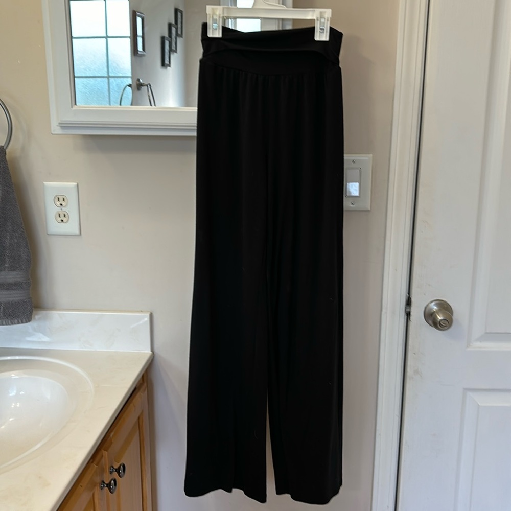 Joe B wide, leg leggings, black extra small